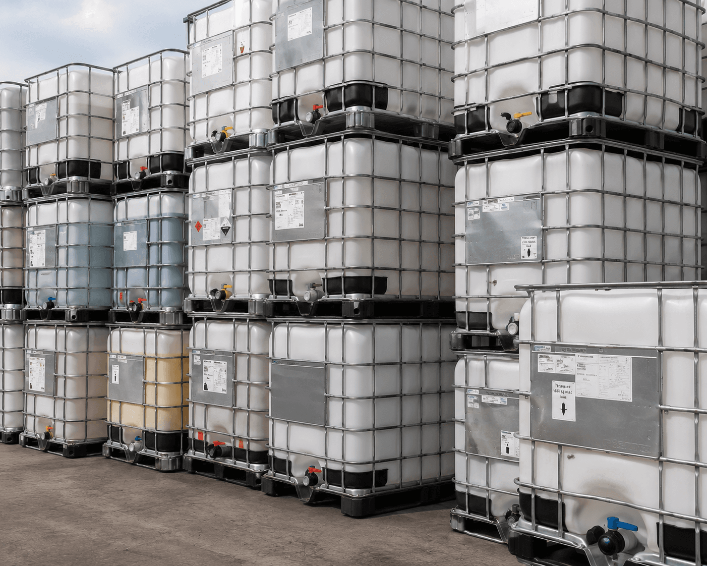 Pallets staged for outbound BOL
